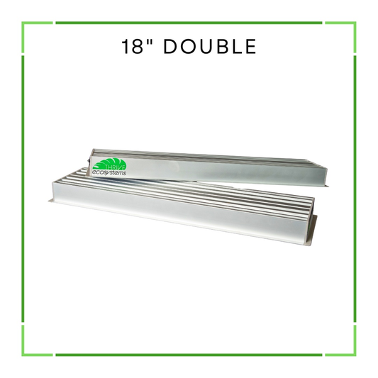 Thrive Ecosystems 18-Inch Double High CRI Vivarium Light - Full Spectrum LED for Lush Plant Growth and Vibrant Terrariums