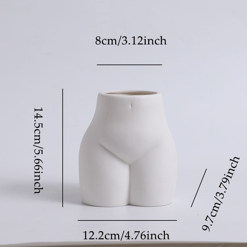 Modern Ceramic Art Vase: Hot-Selling Crafts for Dried Flower Arrangements and Home Decoration