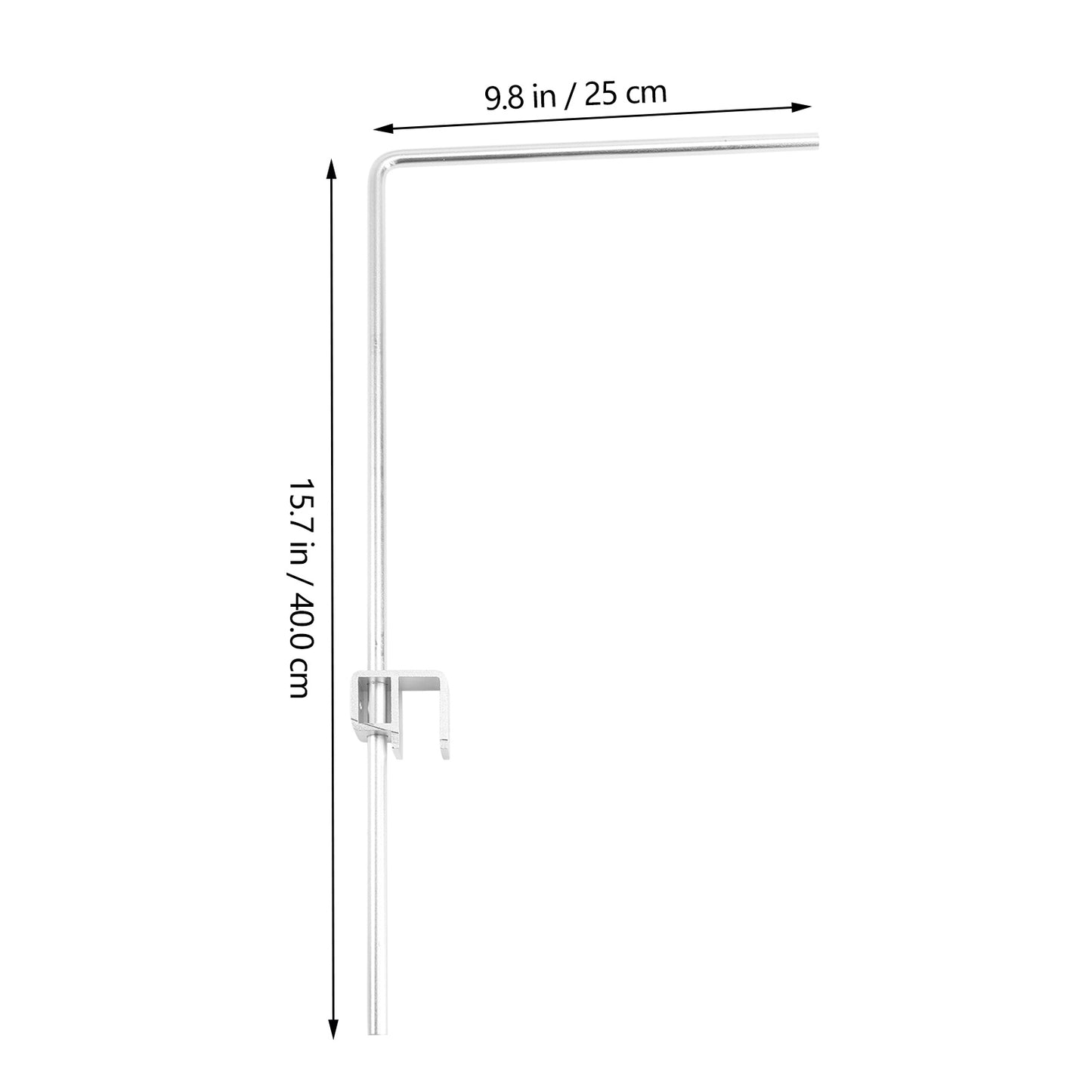 Aquarium light brackets