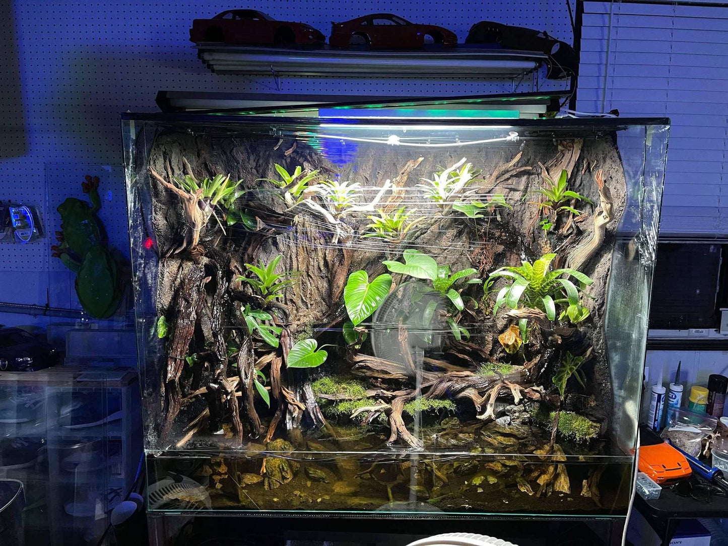 Thrive Ecosystems 24-Inch High Output High CRI Vivarium Light - Full Spectrum LED for Lush Plant Growth and Vibrant Terrariums