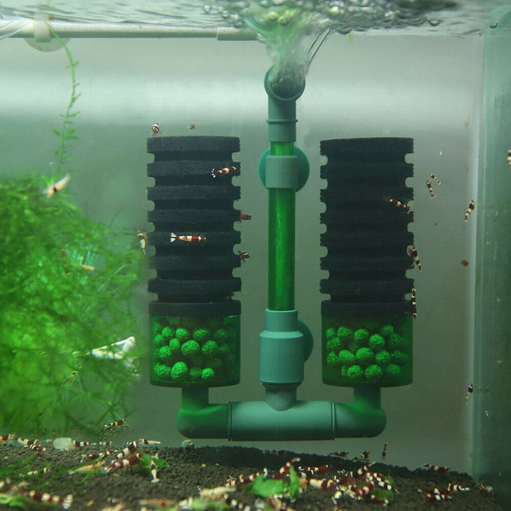 Double Head Sponge Filter