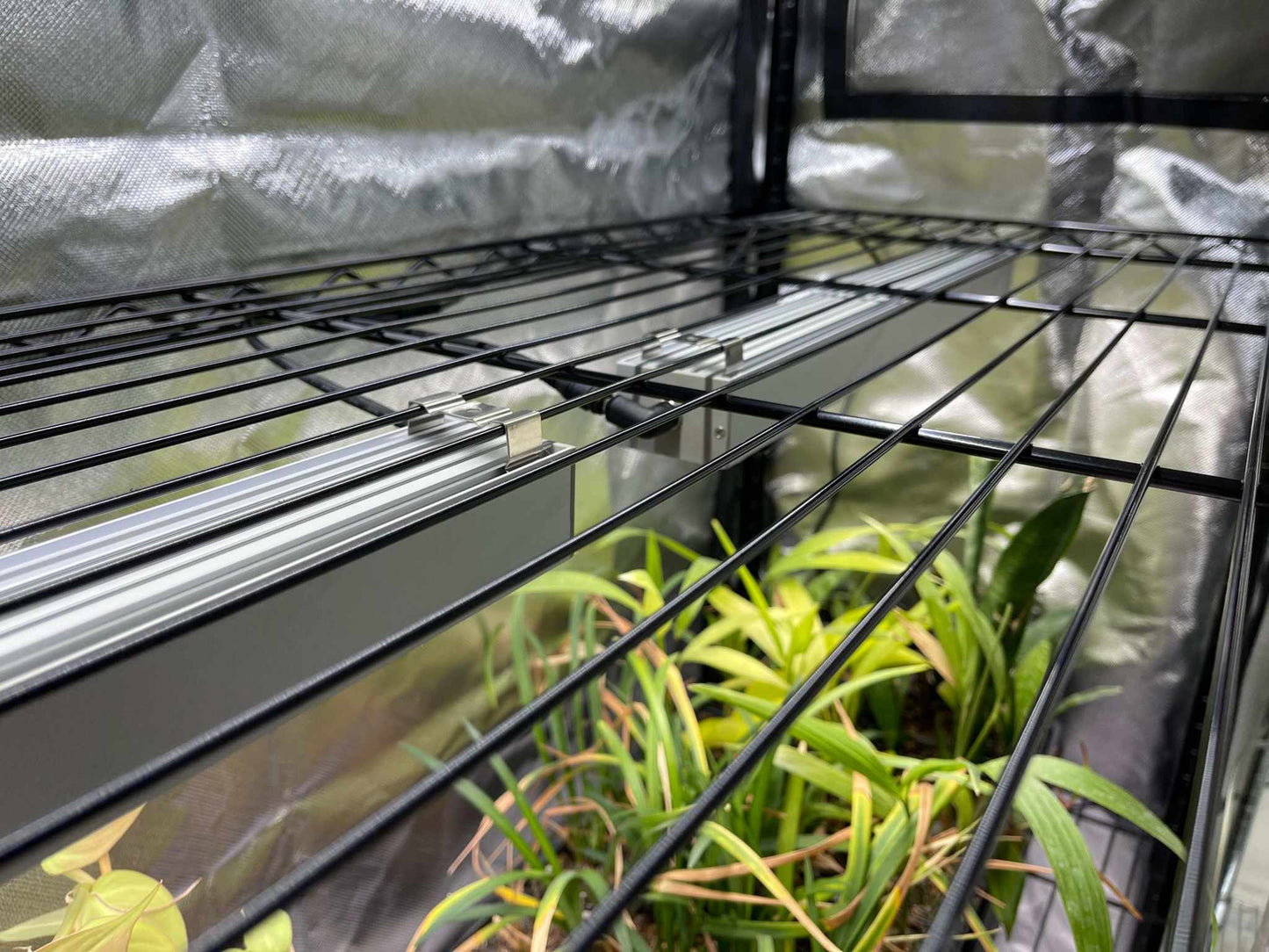 48x18x72 Baker's Rack Grow Tent Cover โ Clear Front Door, Adjustable Ventilation & Fully Enclosed Bottom