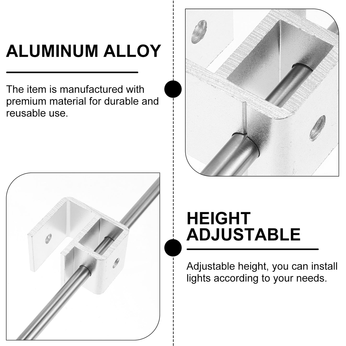 Aquarium light brackets