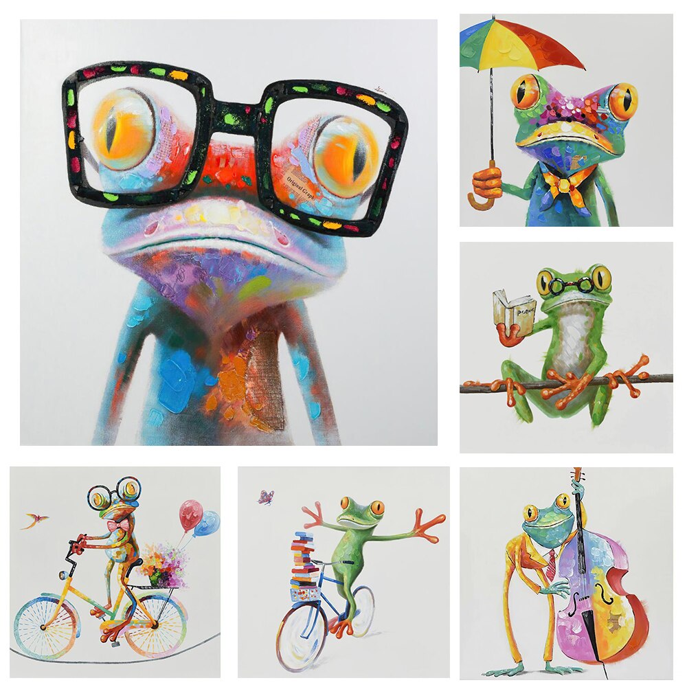 Cartoon Frog Posters and Prints