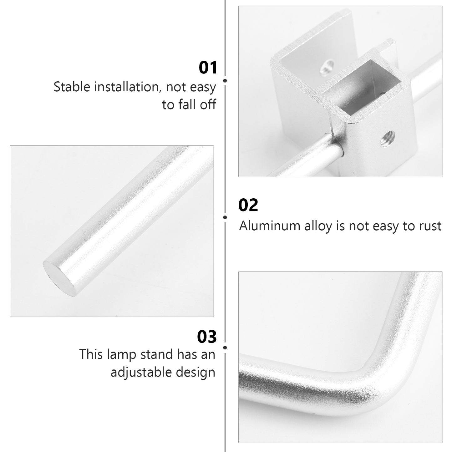 Aquarium light brackets
