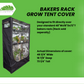Bakers Rack (48-18-72) Greenhouse and Grow Tent Plant Cover
