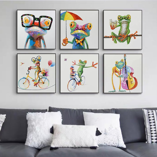 Cartoon Frog Posters and Prints
