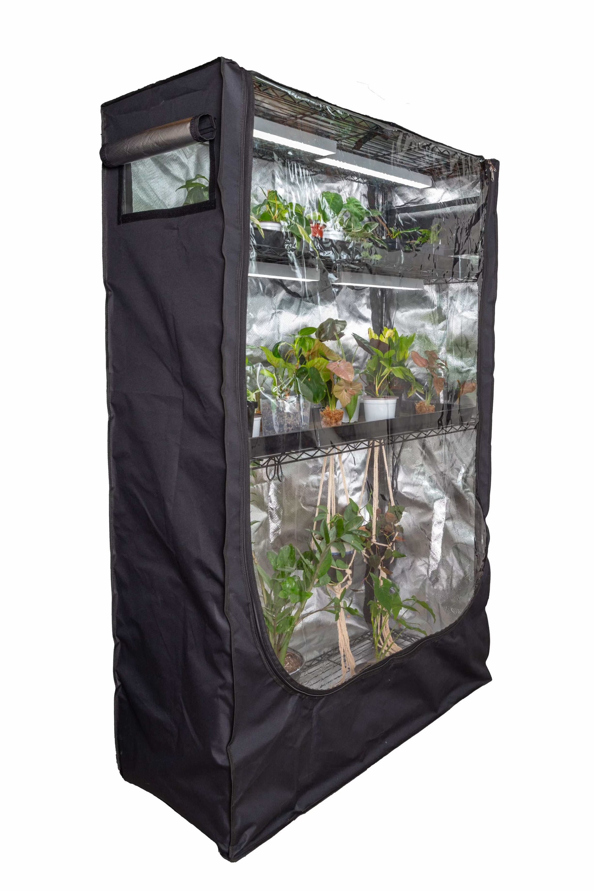 grow tent with shelves Transform Your Baker's Rack into a Thriving Greenhouse